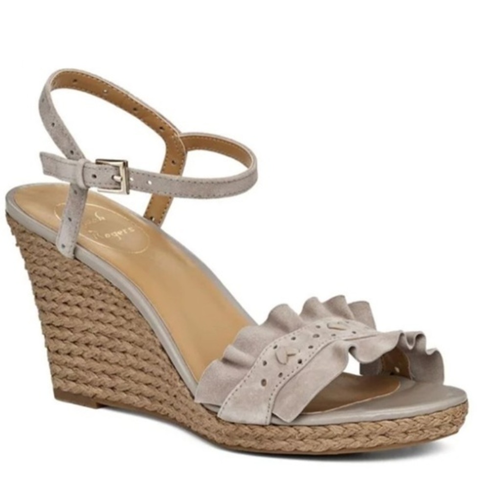 Jack Rogers Wedges EUC